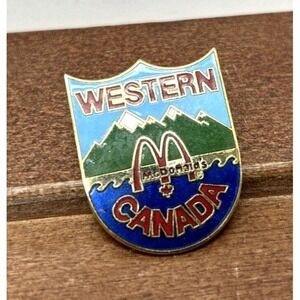 McDonald's Western‎ Canada Metal Lapel Pin Button